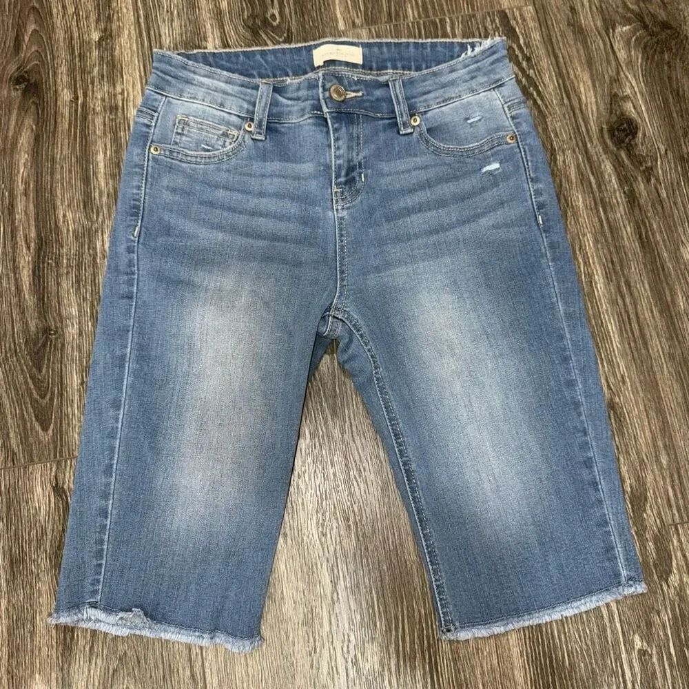 RETROPOLITAN Jean Shorts Womens Distressed Ripped Cut Off